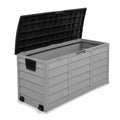 Coffre de rangement extérieur en plastique 120x45x60 cm